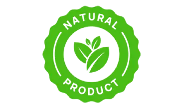 Natural product leaf symbol