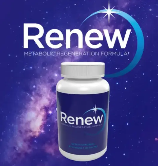 Renew dietary supplement bottle